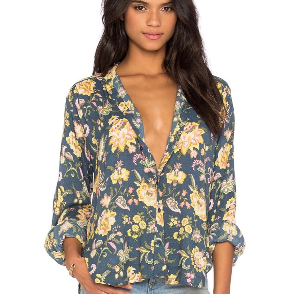 Rolla’s Camille Shirt - Floral M